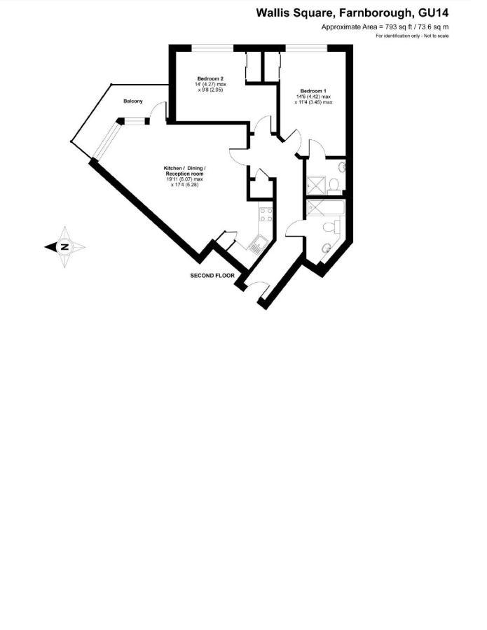 פארנבורו Luxury Apartments - Wallis Square, Farnborough מראה חיצוני תמונה